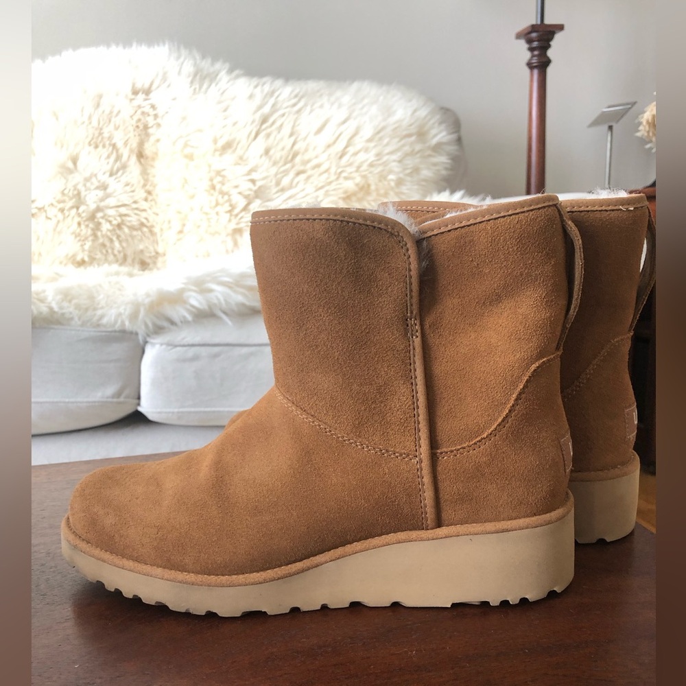 Women's Chestnut UGG Kristin wedge boots